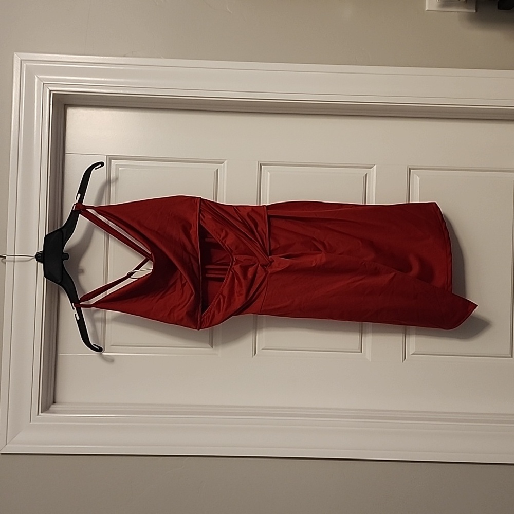 Red sexy dress